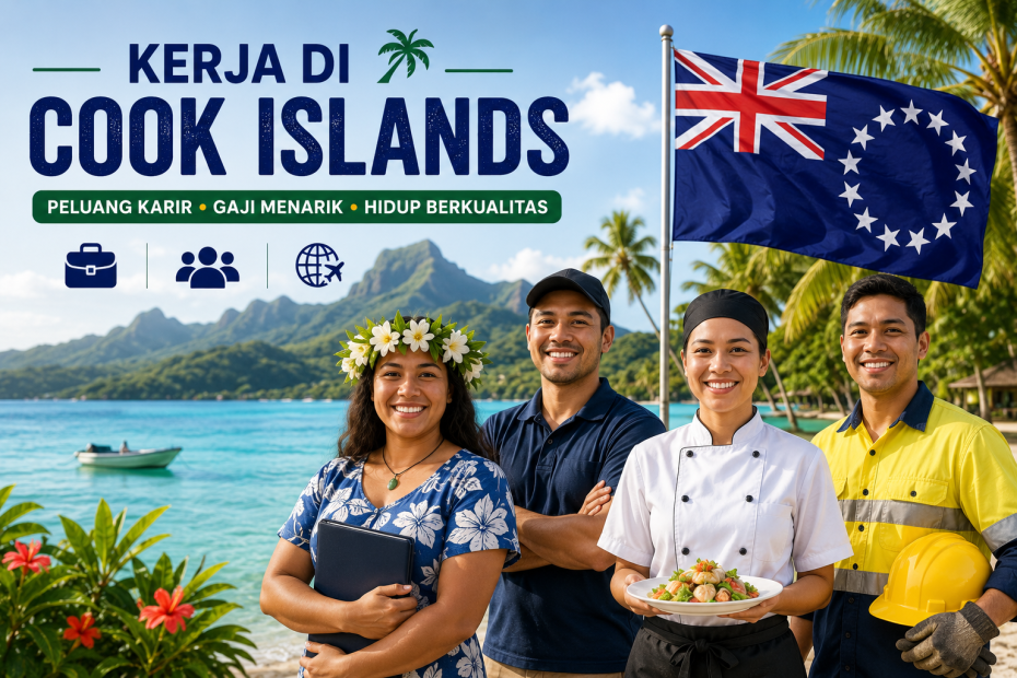 Kerja di Cook Islands Lowongan, Syarat & Work Permit