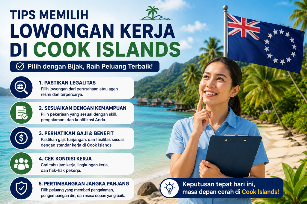 Tips Memilih Lowongan Kerja di Cook Islands