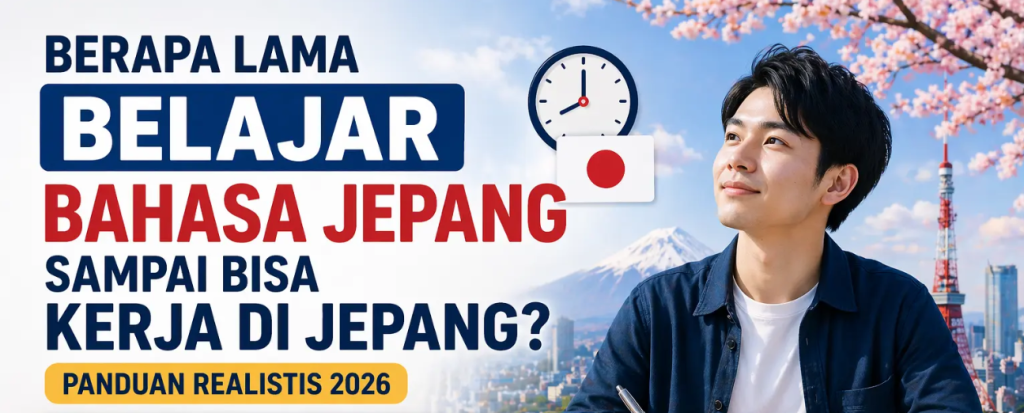 Belajar bahasa Jepang untuk kerja di Jepang